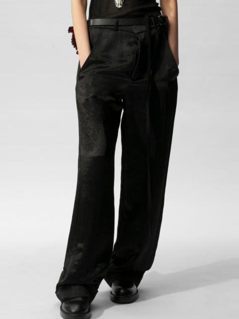 Ann Demeulemeester Anneke Comfort Fit Trousers