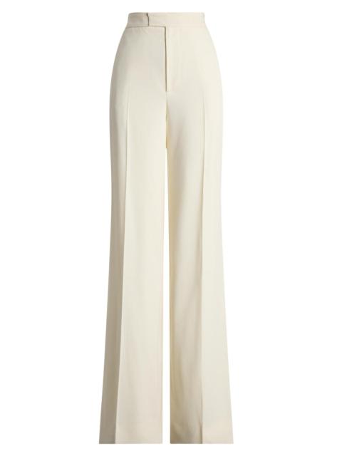 Ralph Lauren Women's Wool High-Rise Pants - Lux Cream