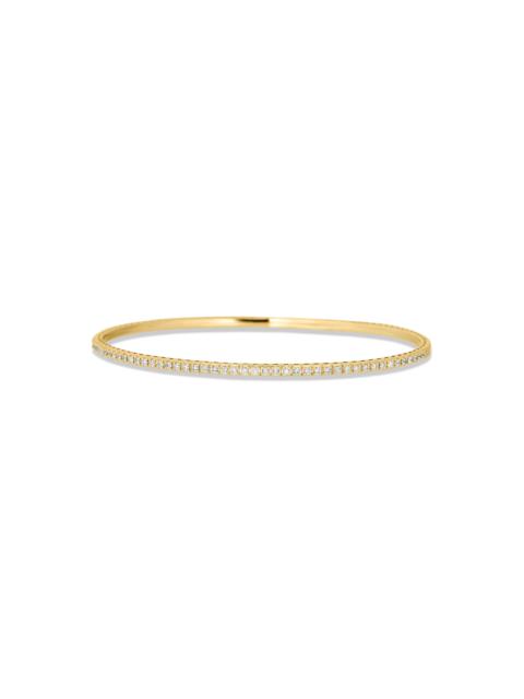 STONE AND STRAND Diamond Line Flex Bangle