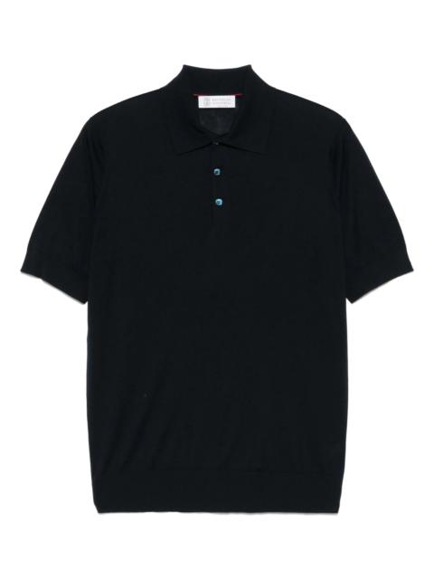 Brunello Cucinelli Knitted Polo Shirt