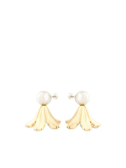 Marni flower drop earrings