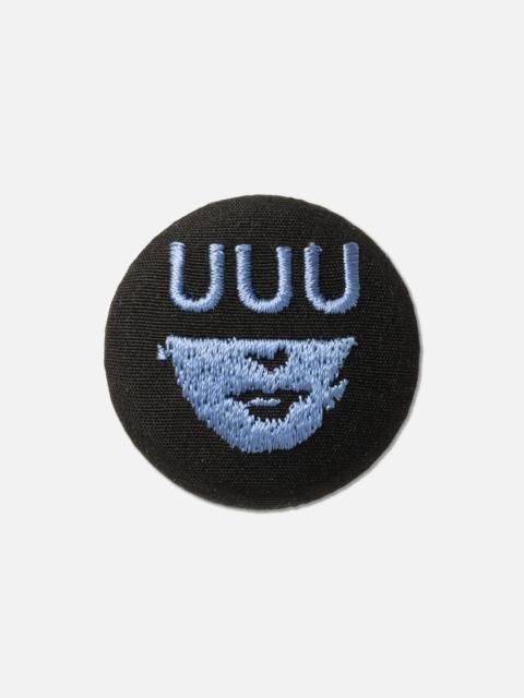 UNDERCOVER UUU EMBROIDERED PIN
