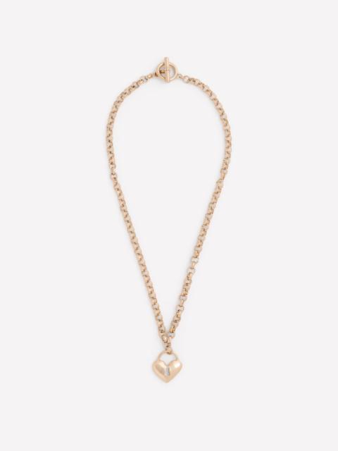 BODEN Love Lock Necklace-Gold