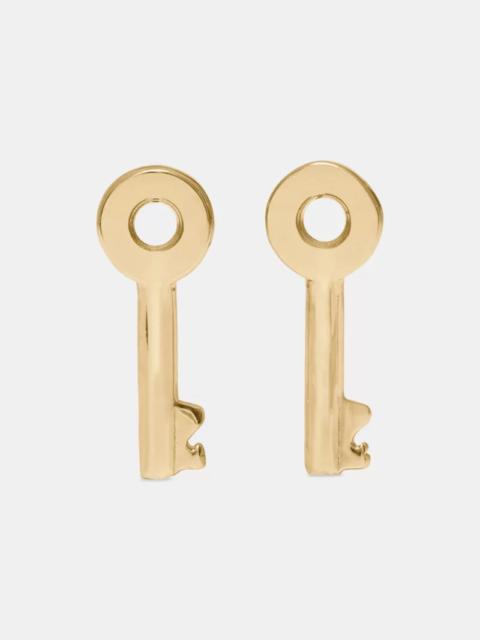 kate spade Spade Lock Key Studs