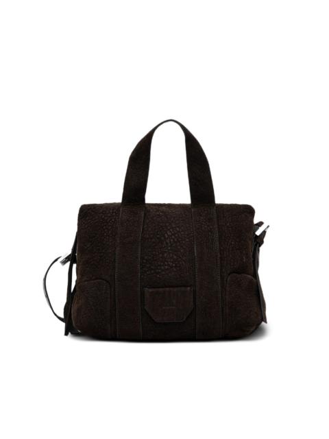 ALLSAINTS grained-leather tote bag