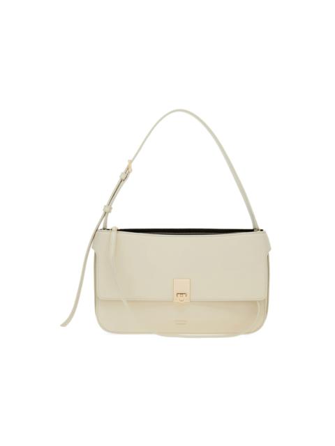 FERRAGAMO Ferragamo Cara Calfskin Leather Shoulder Bag (XS)