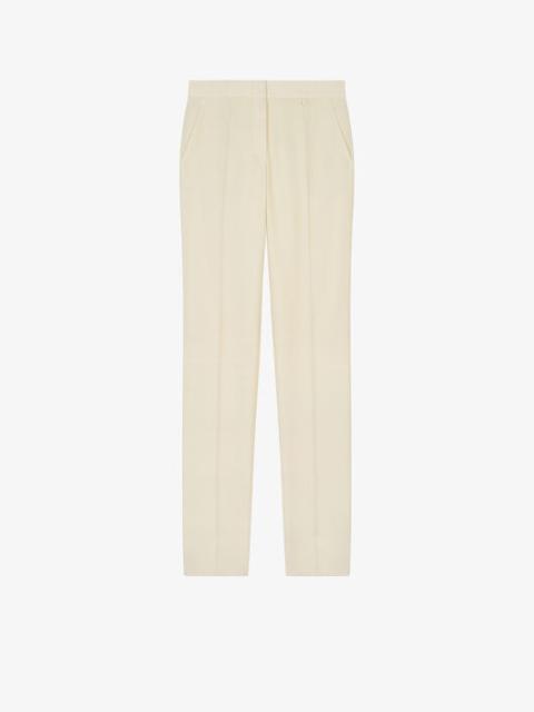 HIGH WAISTED PANTS IN WOOL