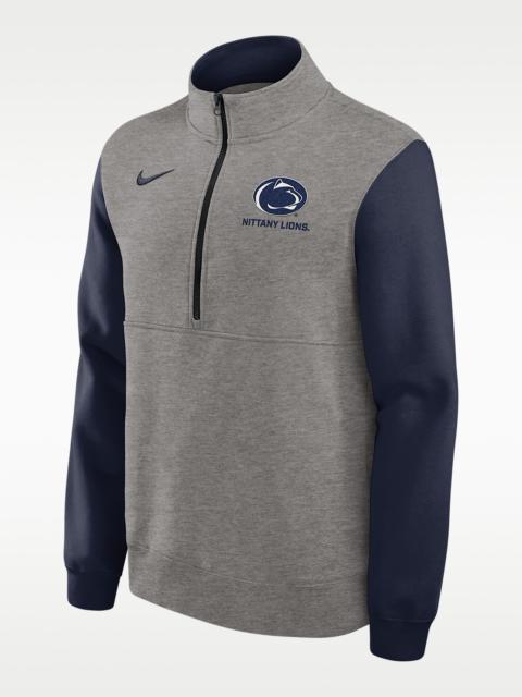 Nike Penn State Club Men's Nike College 1/2-Zip Crew
