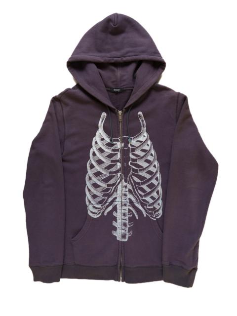 Undercover FW13 Anatomicouture Skeleton Ribcage Zip Hoodie