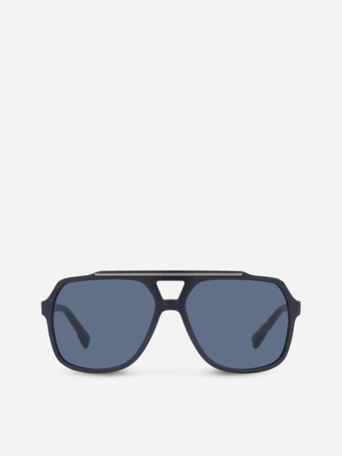 Dolce & Gabbana Gros grain sunglasses