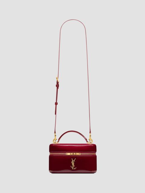 SAINT LAURENT Women's Gaby Vanity Bag in Patent Leather - Lust Rose