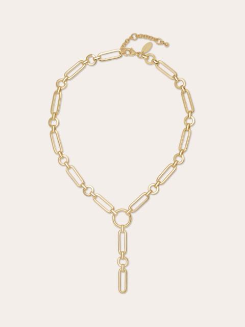 RAMY BROOK Cara Chain Lariat Necklace