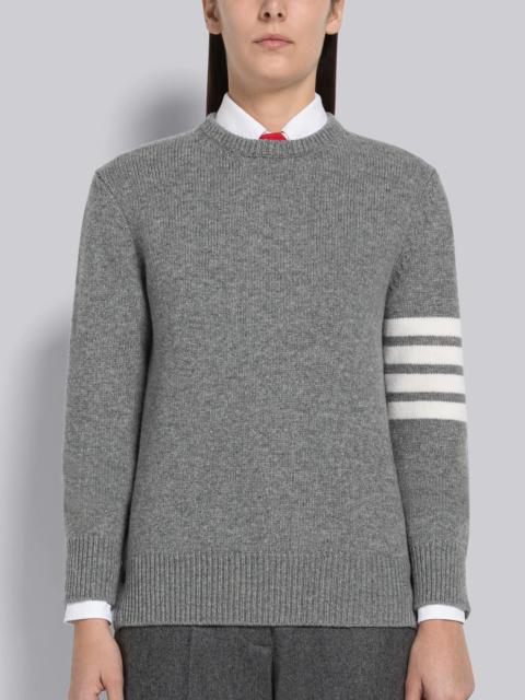 Thom Browne Merino Wool Lobster Intarsia 4-Bar Pullover