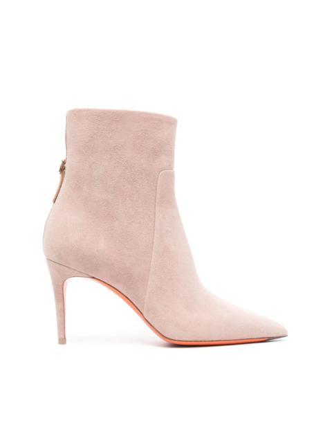 65mm suede ankle boots