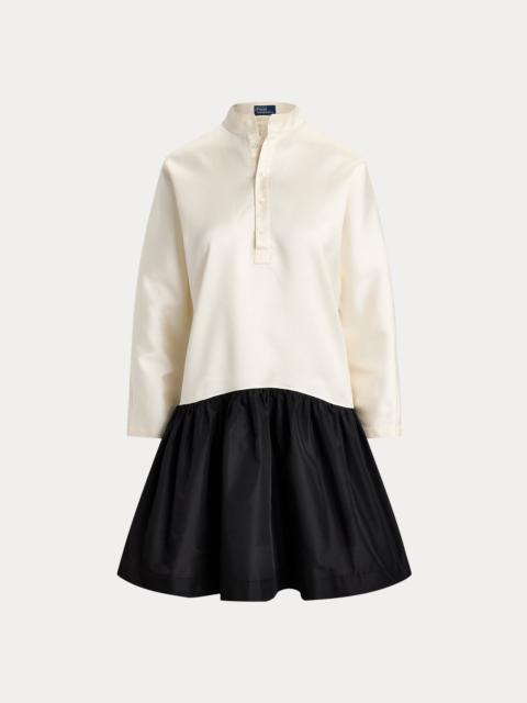 Polo Ralph Lauren Cotton-Silk Taffeta Dress