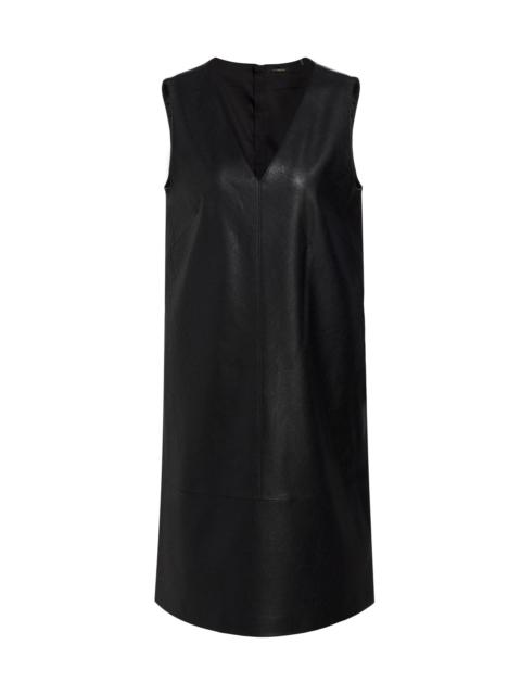 KOBI HALPERIN Women's Graylen Faux Leather Shift Dress - Black
