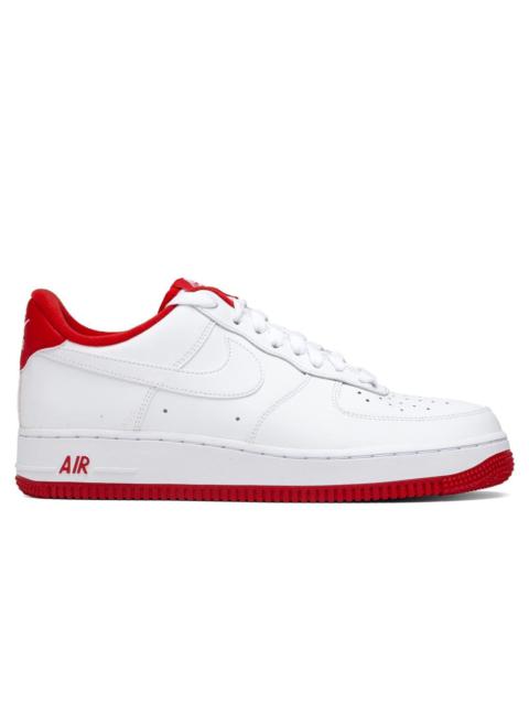 AIR FORCE 1 '07 - WHITE/UNIVERSITY RED