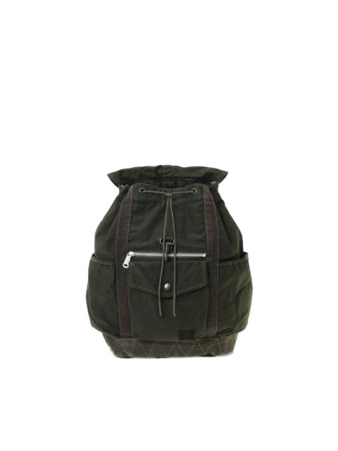 PORTER zip-pocket backpack