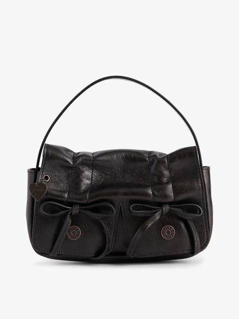 Acne Studios Multipocket leather shoulder bag