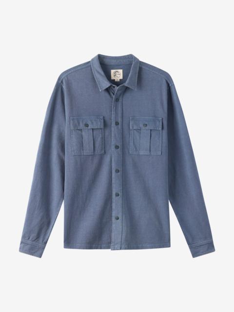 O'Neill O'Riginals Long Sleeve Button Front Knit Shirt