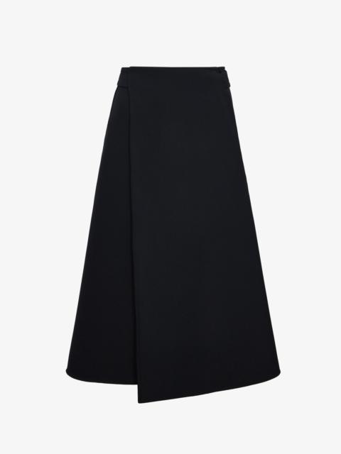 Proenza Schouler Helen Skirt in Bi-Stretch Crepe