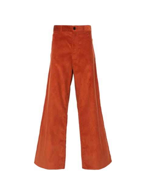 Marni flared corduroy trousers