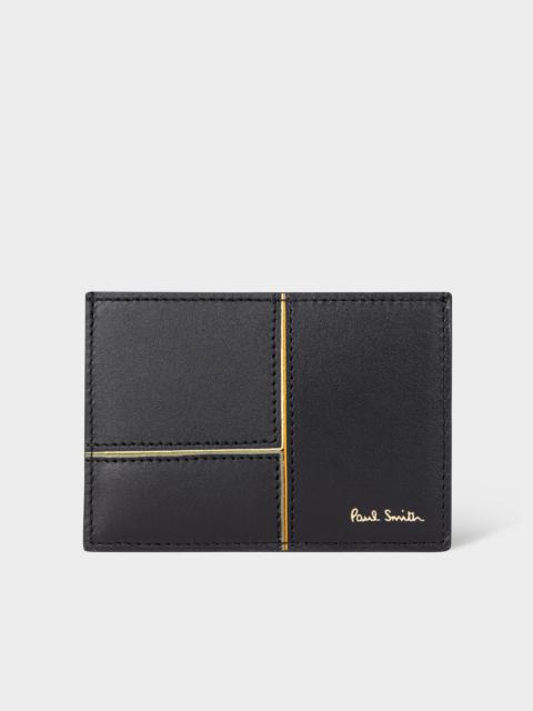 Paul Smith Panelled Leather Card Holder