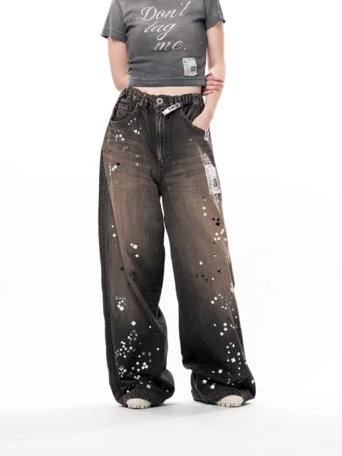 Maison MIHARAYASUHIRO Embellished Denim Pants