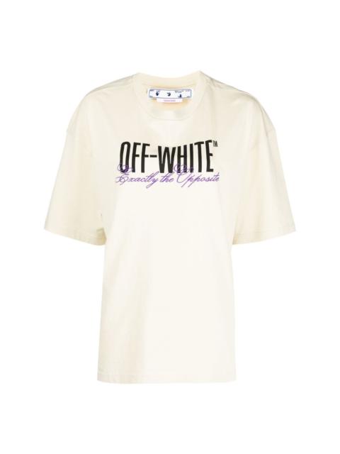Off-White logo-print short-sleeve T-shirt
