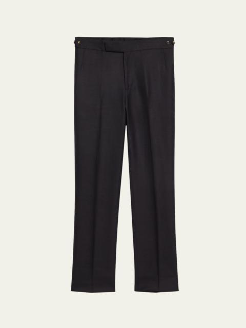 GABRIELA HEARST Men's Sebastian Straight-Fit Pants