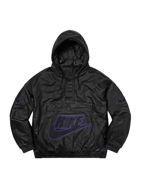 Supreme Supreme FW19 Week 14 x Nike Leather Anorak Box 'Black' SUP-FW19-10724
