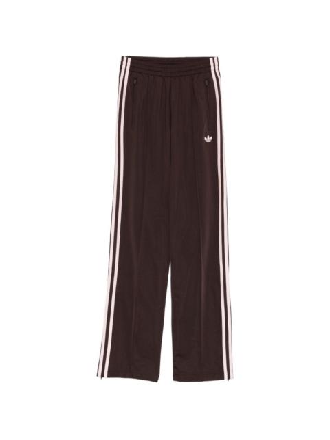 adidas logo-embroidered trousers