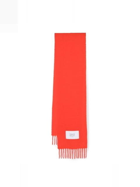 Maison Kitsuné fringed scarf