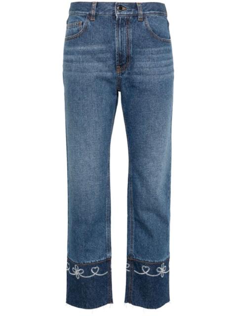 Chloé Masaya mid-rise cropped jeans