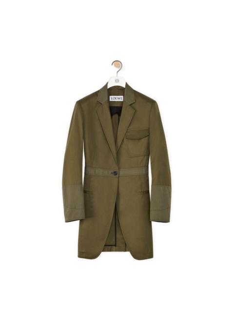 Loewe Military jacket in cotton