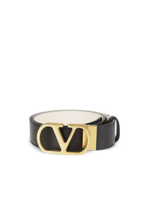Valentino V-logo leather belt