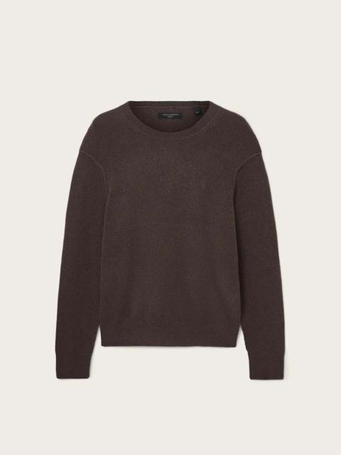 ALLSAINTS STATTEN RAMSKULL CREW NECK SWEATER