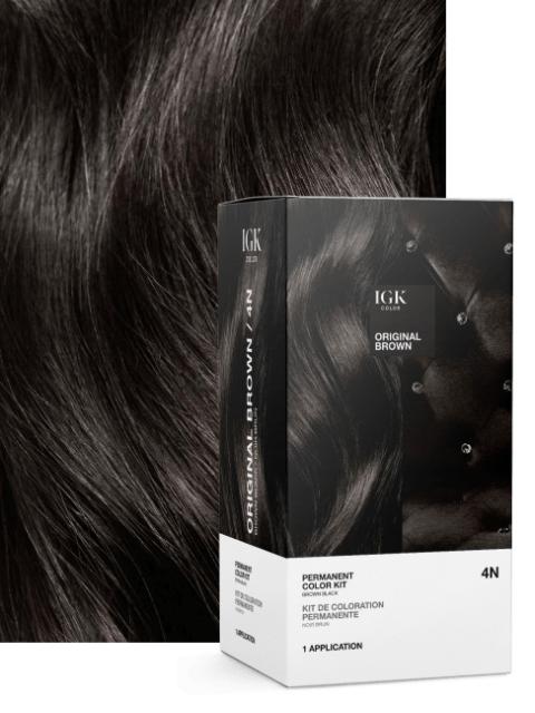 IGK Hair Permanent Color Kit - Brown Shades