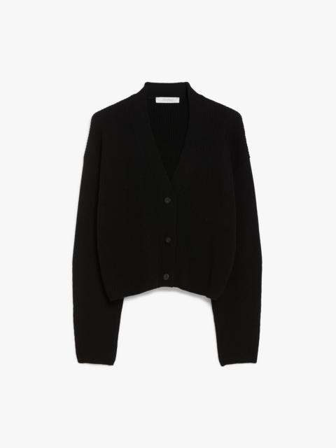 YORK Cropped wool cardigan