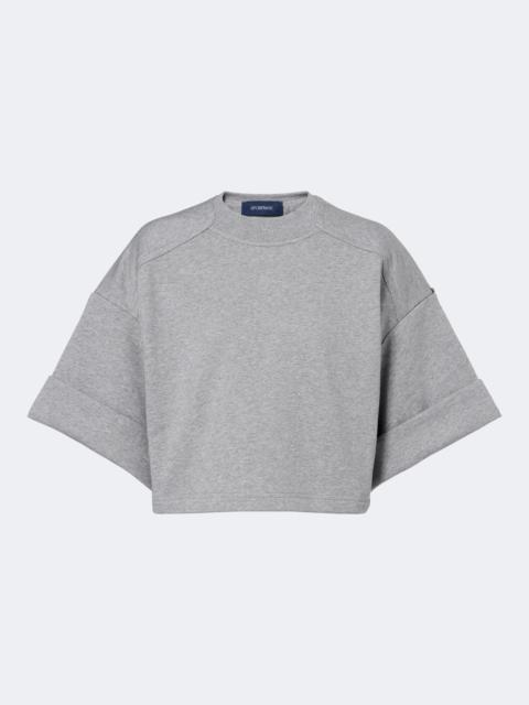 Sportmax Cotton-blend jersey sweatshirt