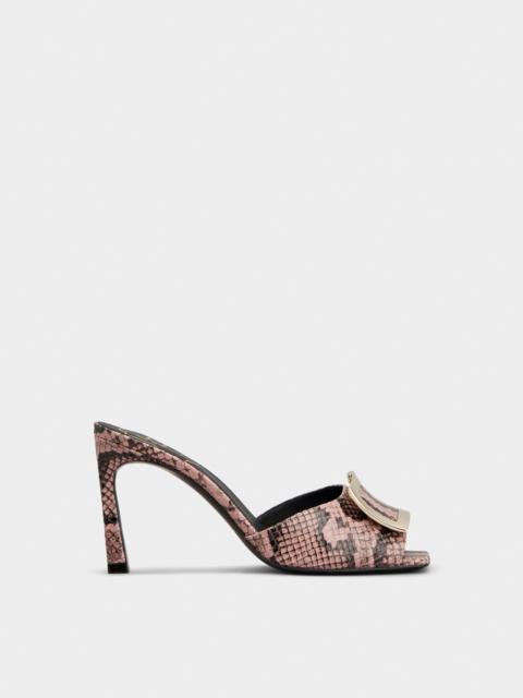 Roger Vivier Trompette Mules in leather