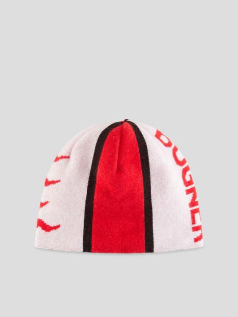 BOGNER Ricko cap in Red/Off-white