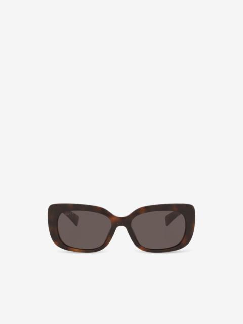 GUCCI rectangle-frame sunglasses