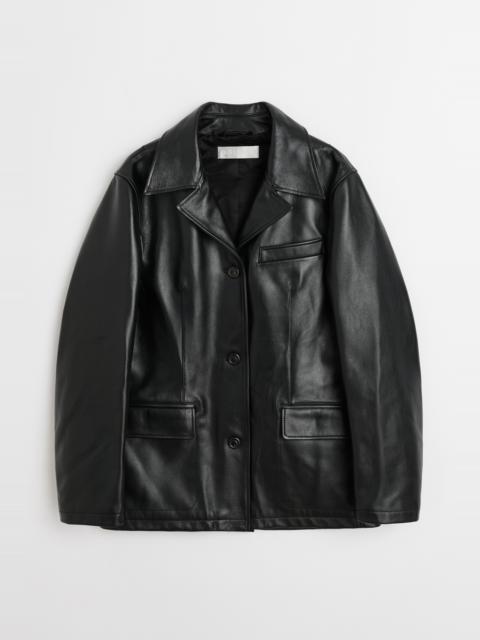 Our Legacy Lane Jacket Heavy Grain Black Leather