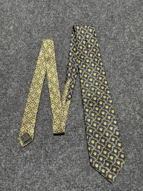 VERSACE Vintage 90s Gianni Versace Medusa Head AOP Silk Tie