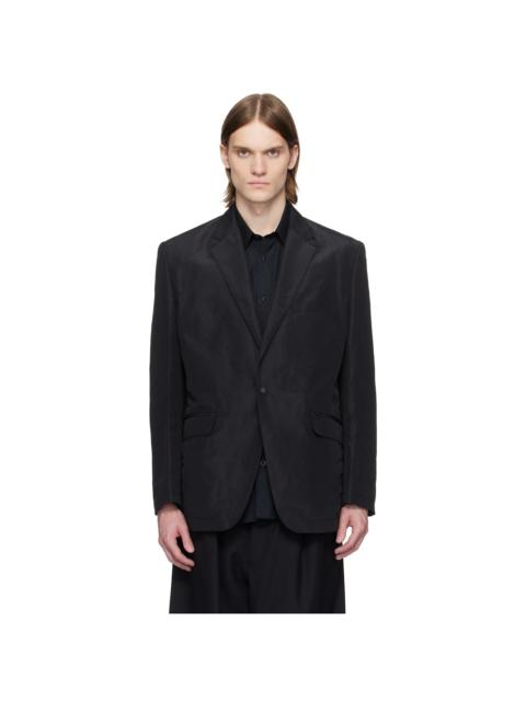 Comme des Garçons Homme Black Notched Lapel Blazer