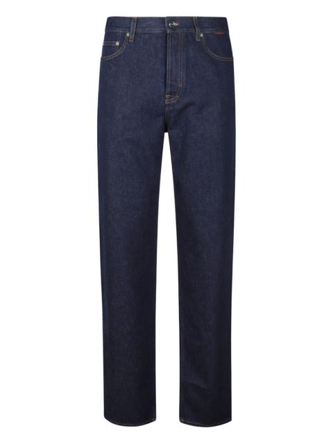 GUCCI logo-patch jeans