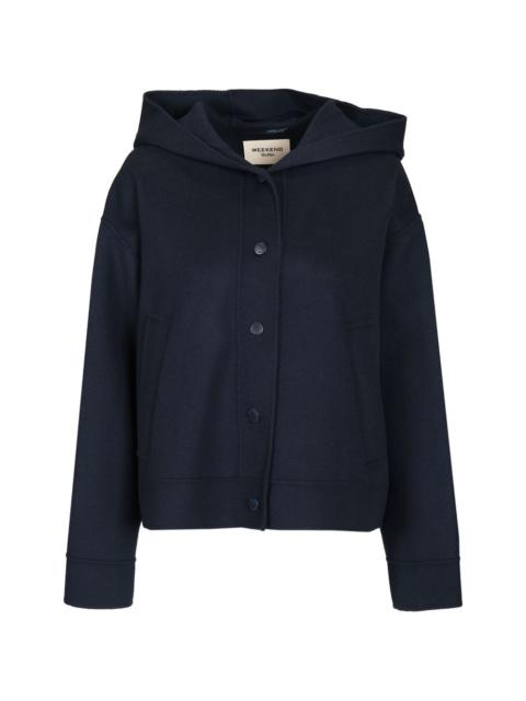 WEEKEND Max Mara hooded double-wool jacket