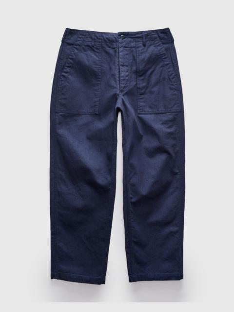 Engineered Garments Fatigue Pants in Navy 10oz Duck Canvas