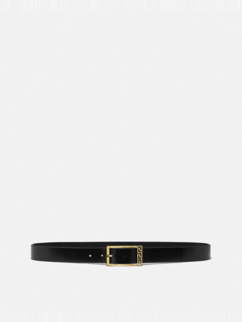 VERSACE Greca Leather Belt 3 cm